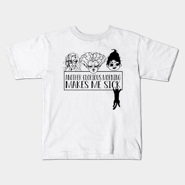 Hocus Pocus Kids T-Shirt by NewShift